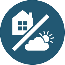 屋内・屋外対応